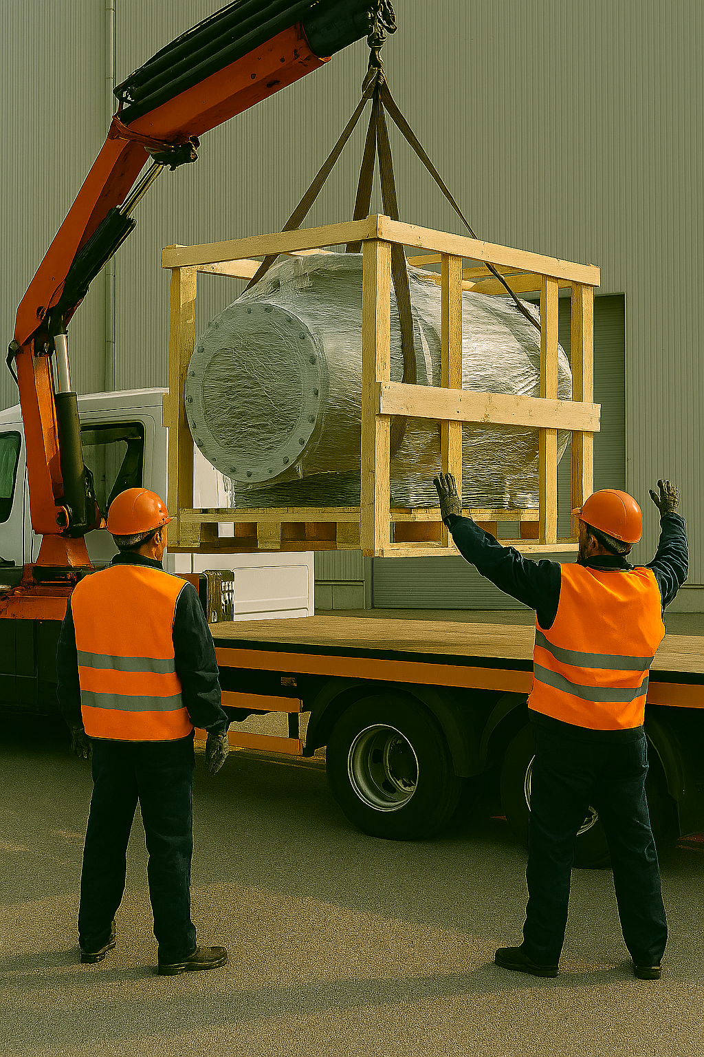 Доставка оборудования